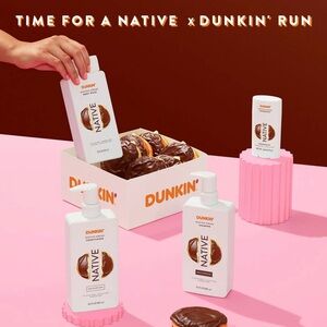 Limited Edition Native Dunkin' Boston Kreme Shampoo and Conditioner Set